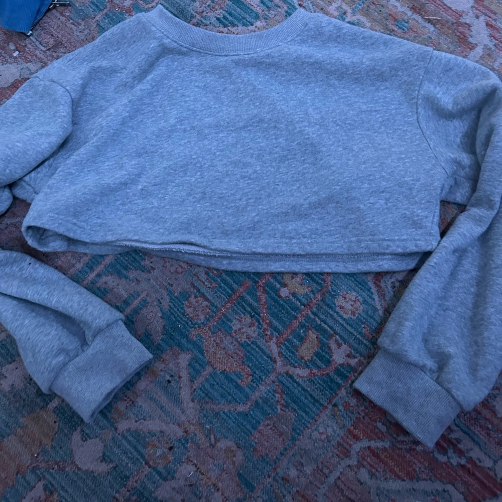 Super cropped sweatshirt
